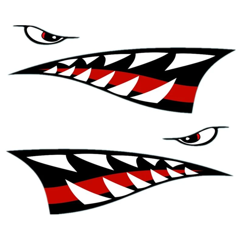 shark car sticker 