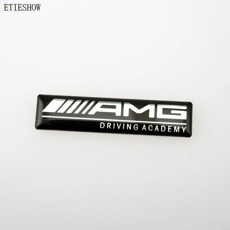 AMG aluminum epoxy sticker