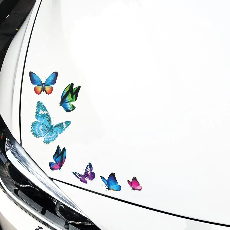 butterfly car decal