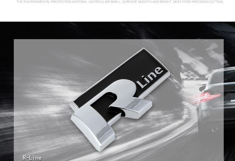 Rline ABS emblem badge