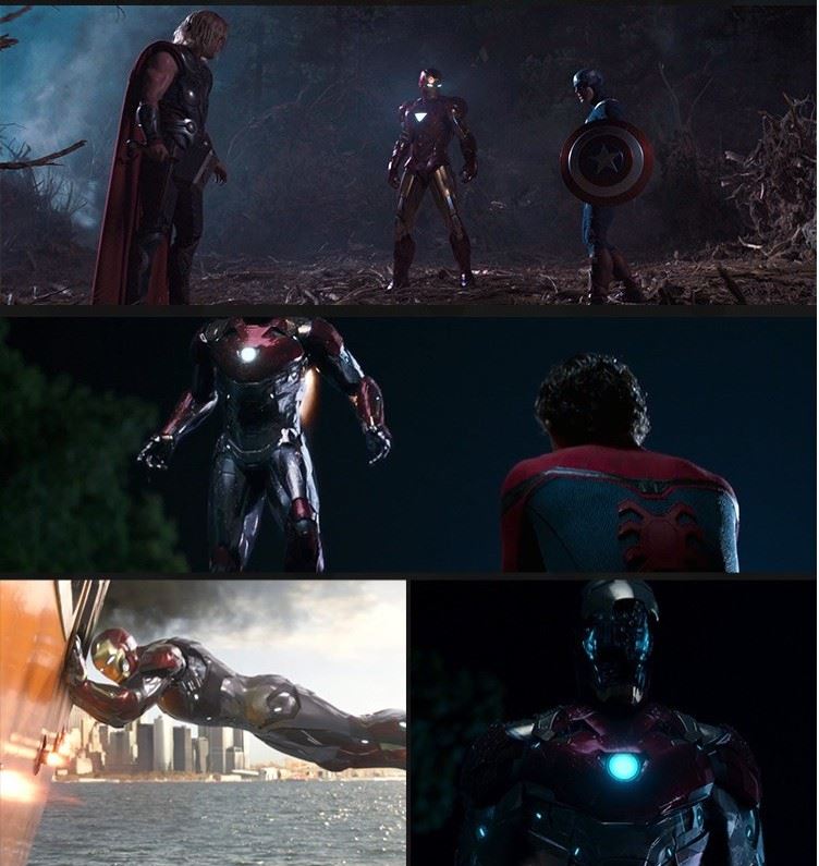 the iron man 3d sticker