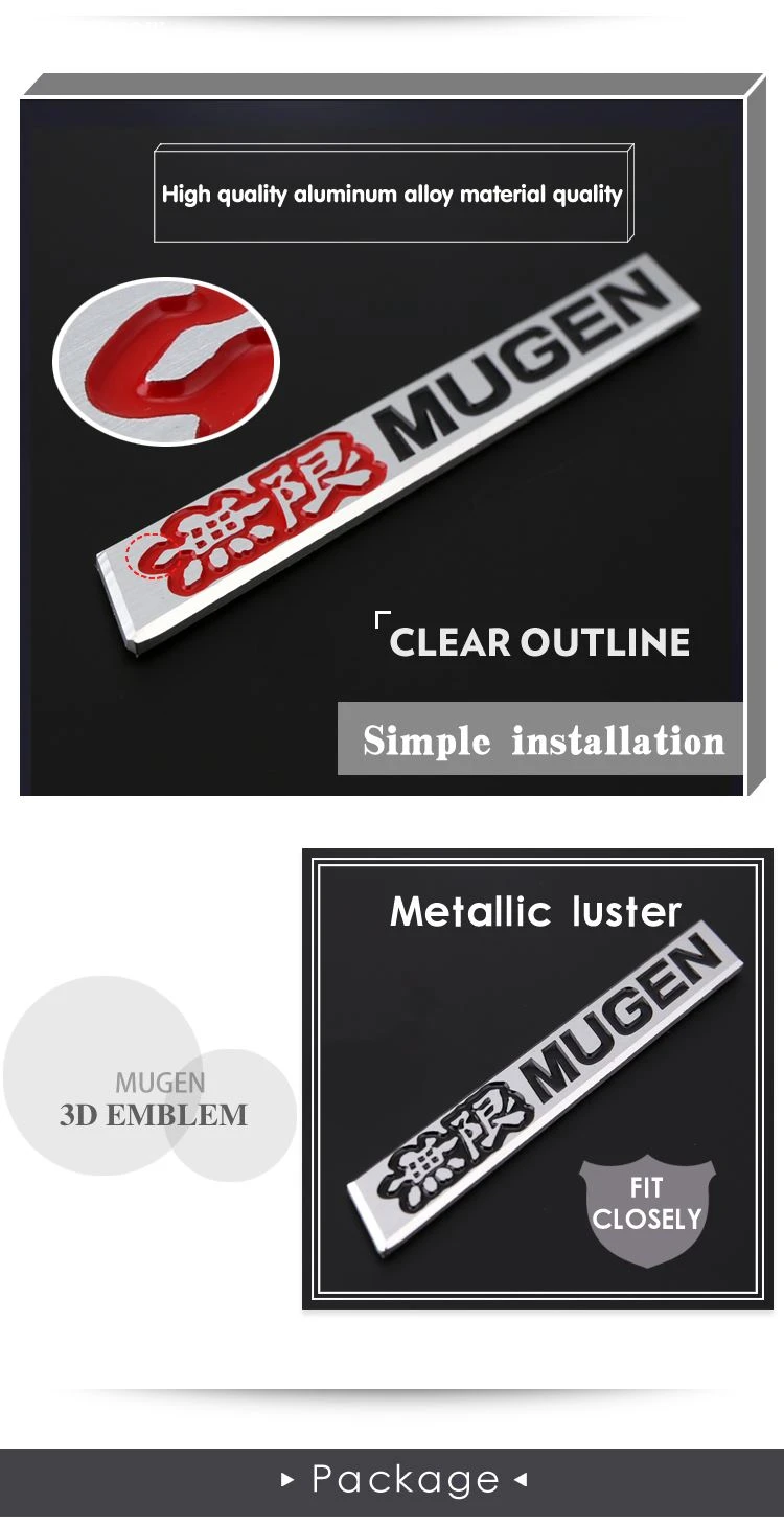 MUGEN 3D badges