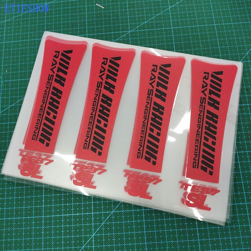 volk racing TE37 stickers