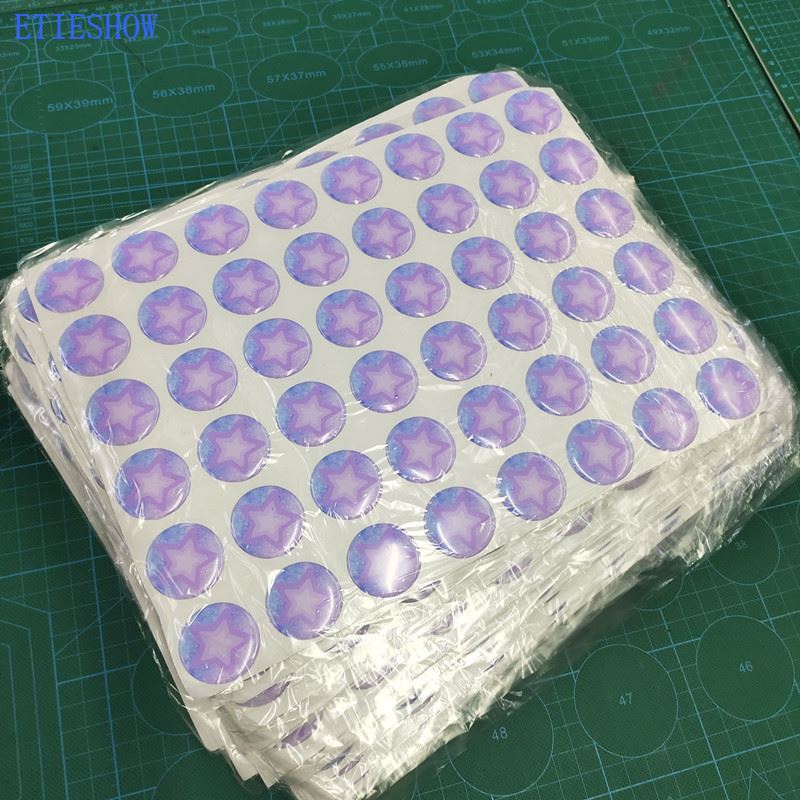 doming resin stickers