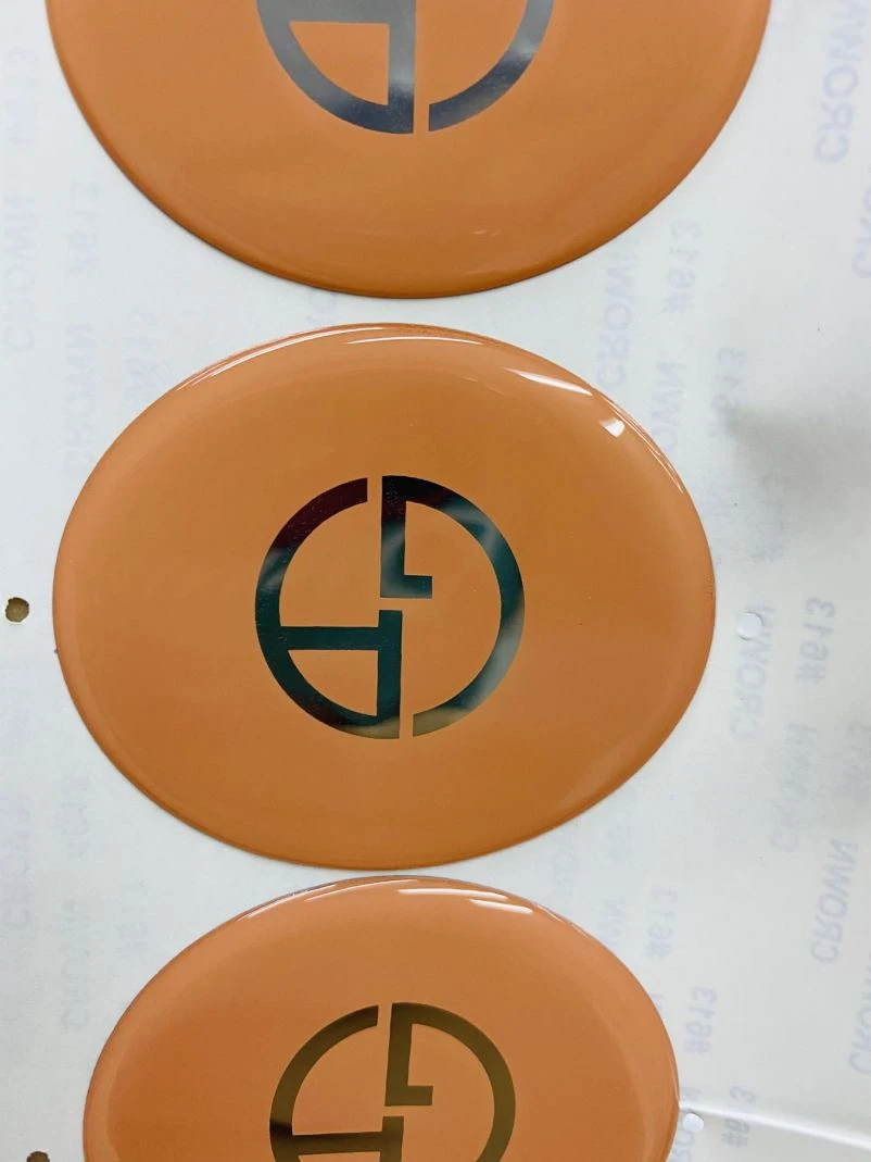 resin doming sticker