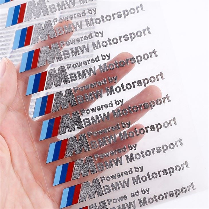 Autocollant métallique BMW