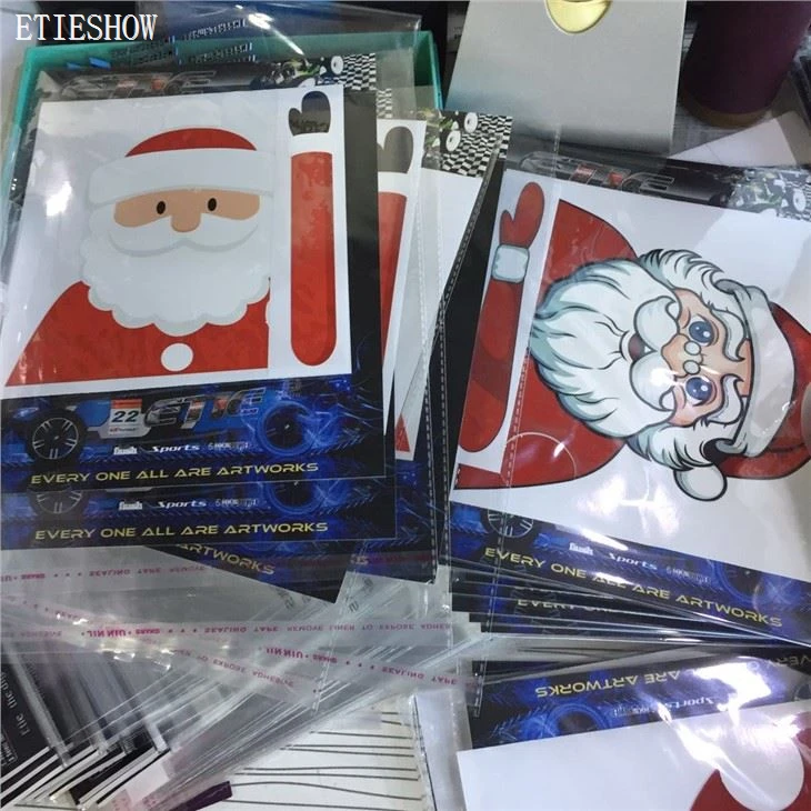 Décalcomanies de voiture de Noël