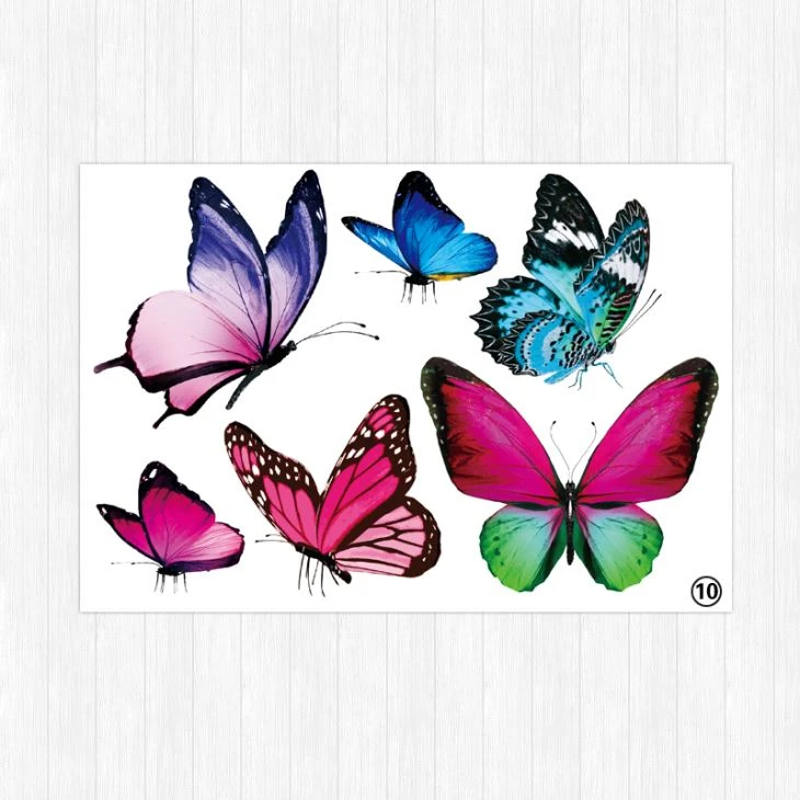 Autocollant de papillon