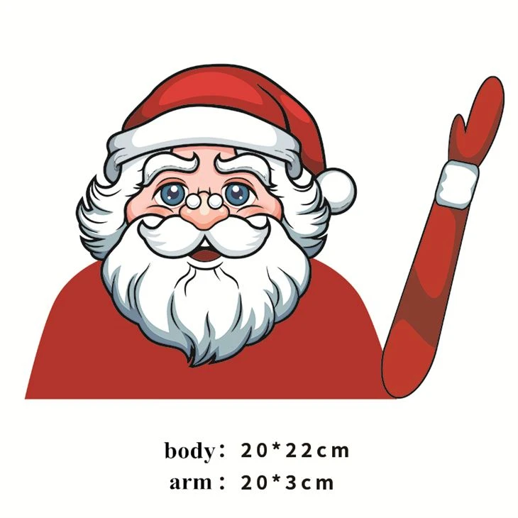 Autocollants d'essuie-glace de Noël