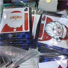 Décalcomanies de voiture de Noël