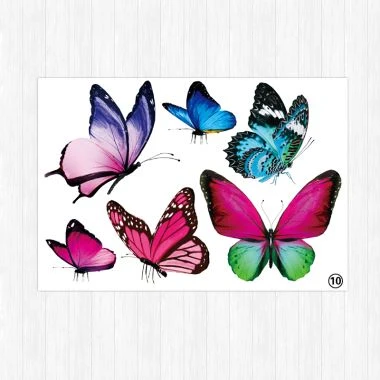 Autocollant de papillon