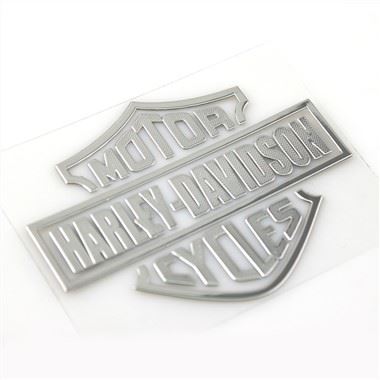 Autocollant en métal Harley