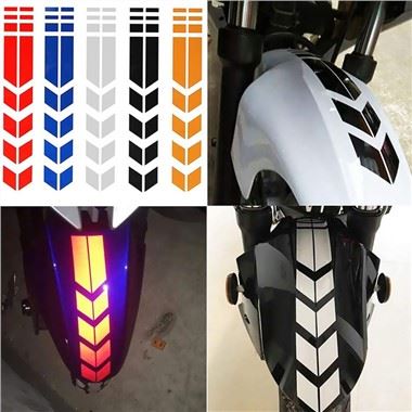 Autocollant de pare-chocs de moto