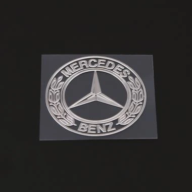 Autocollant en nickel pour Mercedes