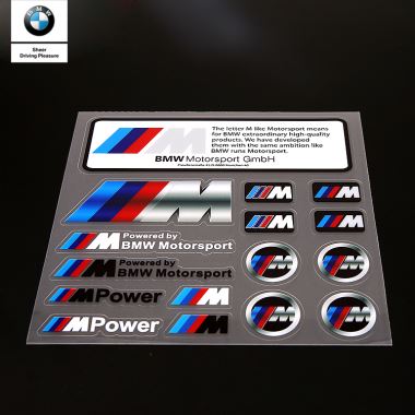 Ensemble d’autocollants pour BMW