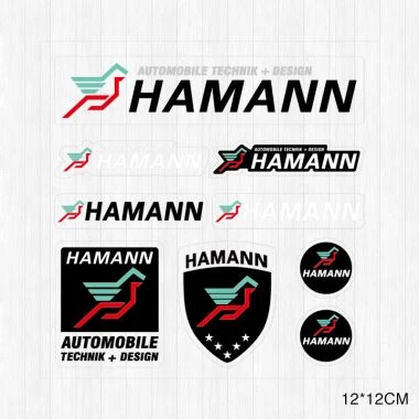 Ensemble d'autocollants pour Hamann