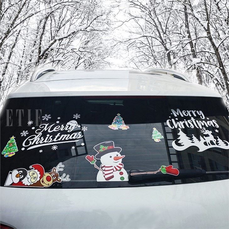 Autocollant de fenêtre de Noël