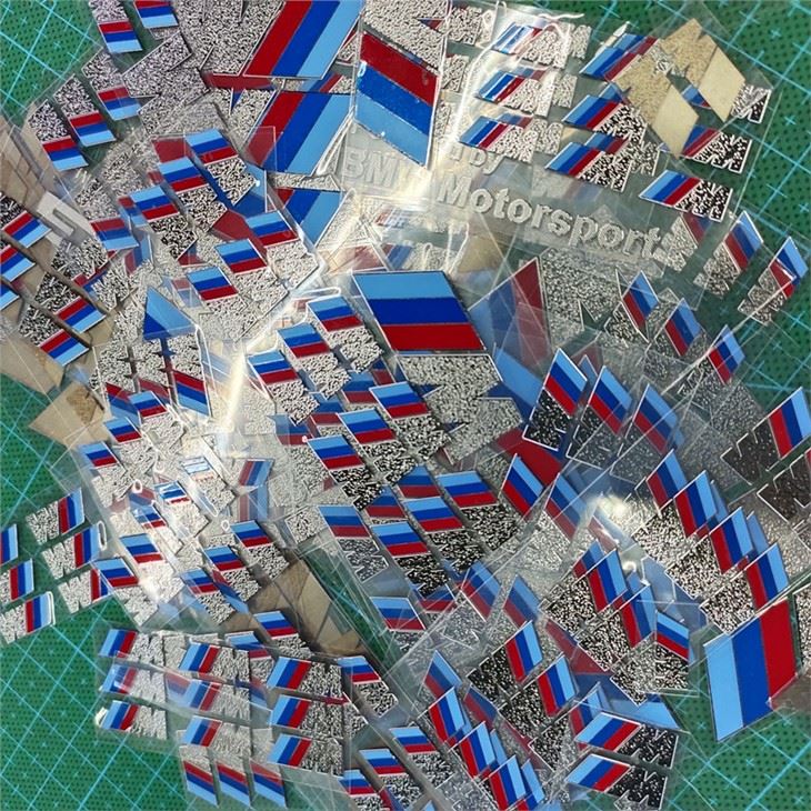 Autocollant électrolytique