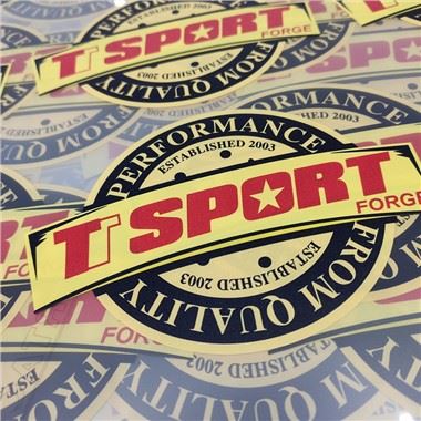 Autocollant en vinyle transparent découpé