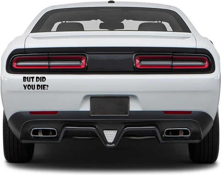Mais es-tu mort Egpull Decal