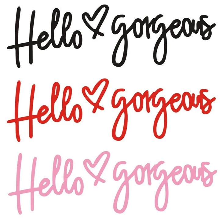 lettres adhésives