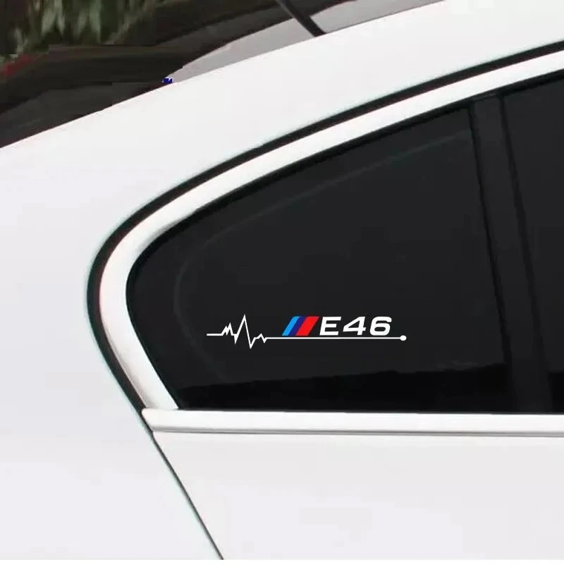 2pcs Car Windows Sticker pour BMW