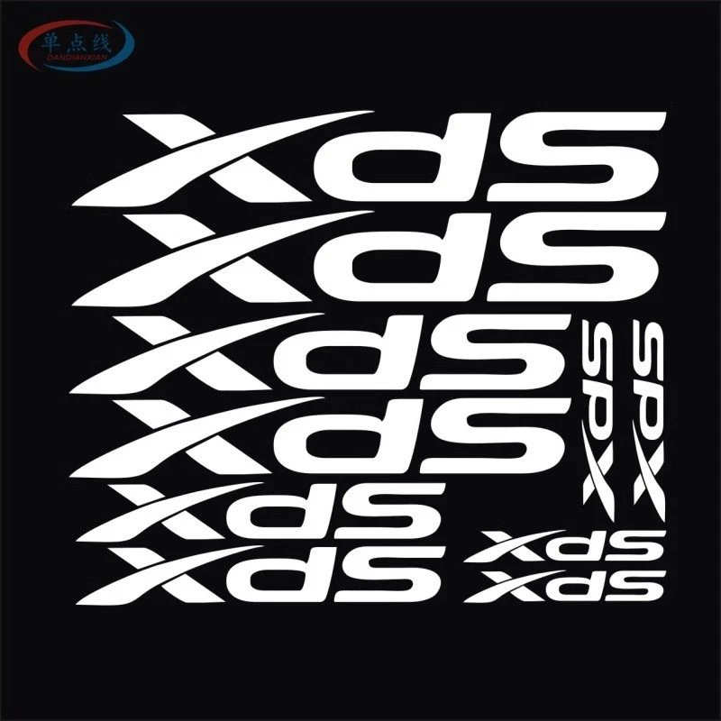 Autocollant de décalcomanie de vélo XDS