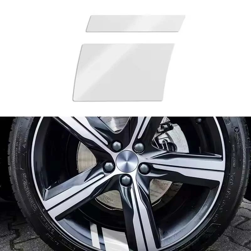 ET11372# Car Wheel Rim Vinyl Warning Sticker