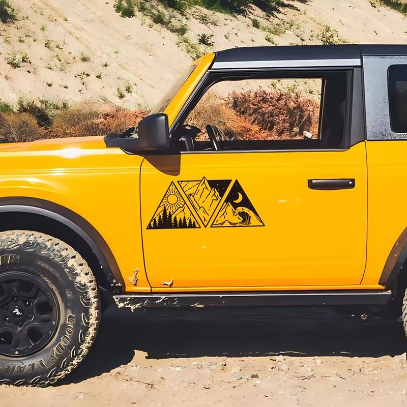 Décor de camping-car camping-car SUV