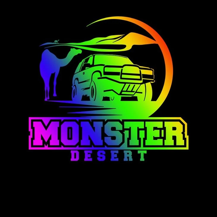 Car Decal Sticker Desert Cross Style