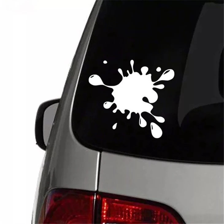 Autocollant de voiture, style de pulvérisation de peinture à l'encre