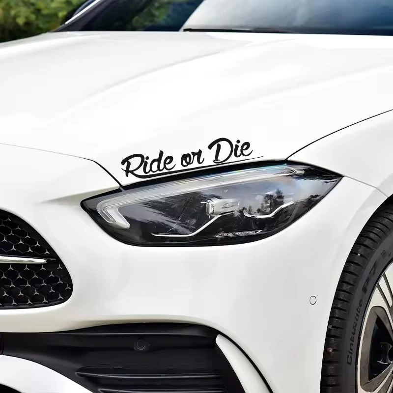 Autocollant de carrosserie de voiture Ride Or Die