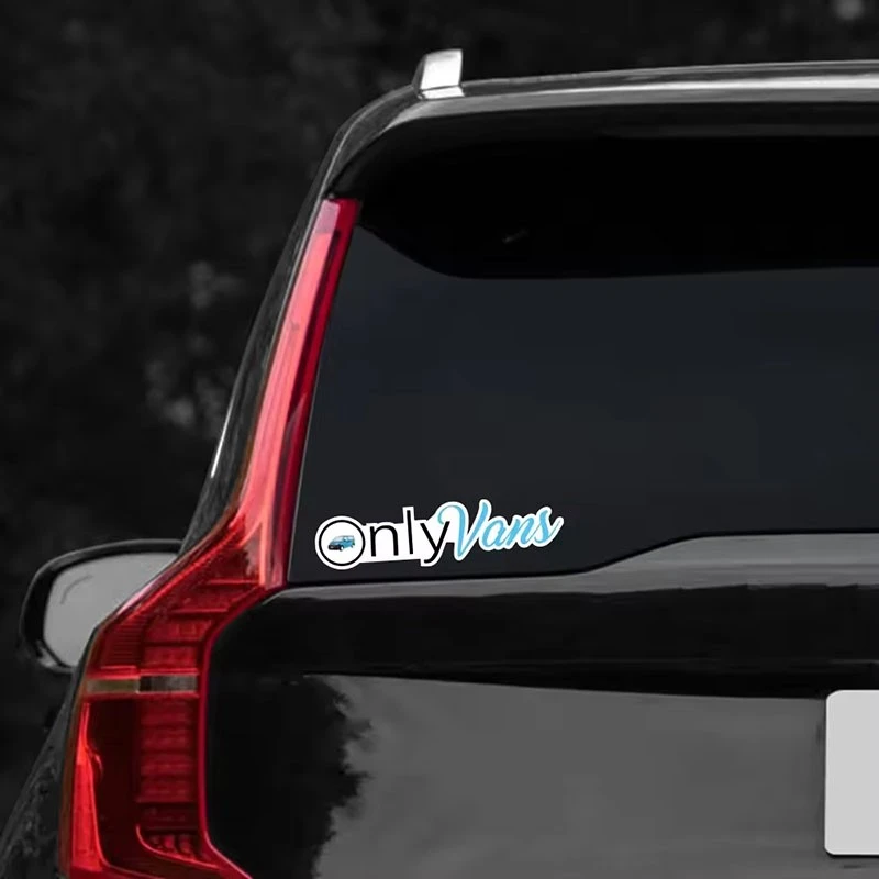 Autocollant de voiture drôle uniquement pour van