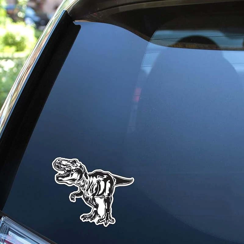 Autocollant adhésif dinosaure pour fenêtre