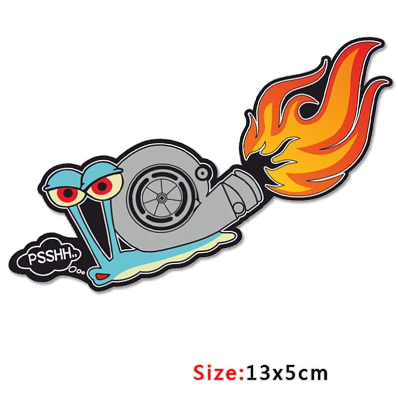 Various Turbo Snail Sticker For Car