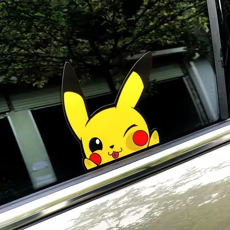 Cartoon Pikachu Car Stickers