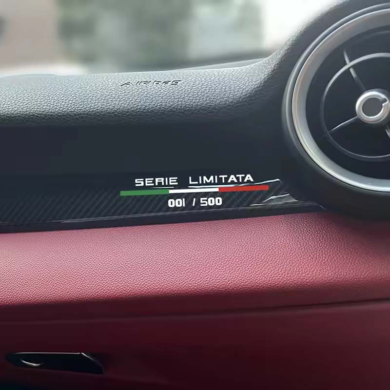 Autocollant Consolelimited Edition pour Alfa Romeo