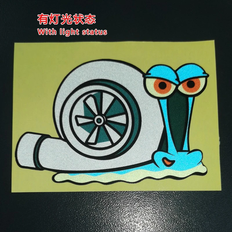 Divers autocollants d'escargot Turbo pour voiture
