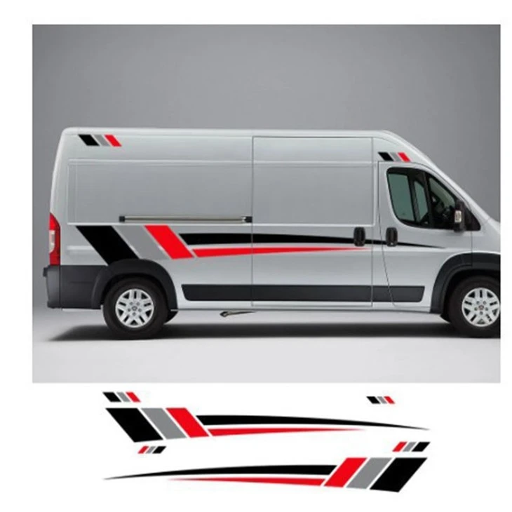 Autocollant latéral de carrosserie multi-véhicules France Van
