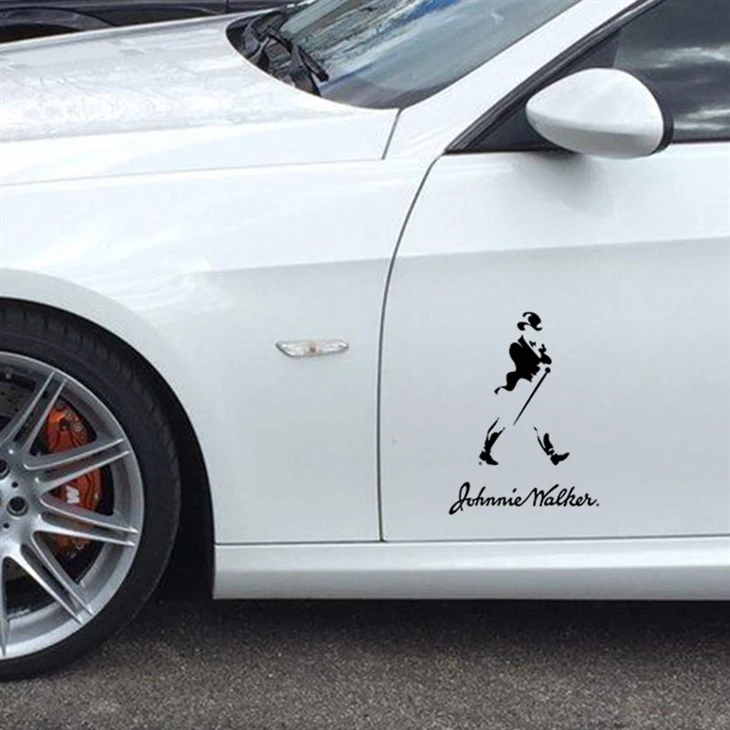 Autocollant de voiture carrosserie Jannie Walker Auto décalcomanie