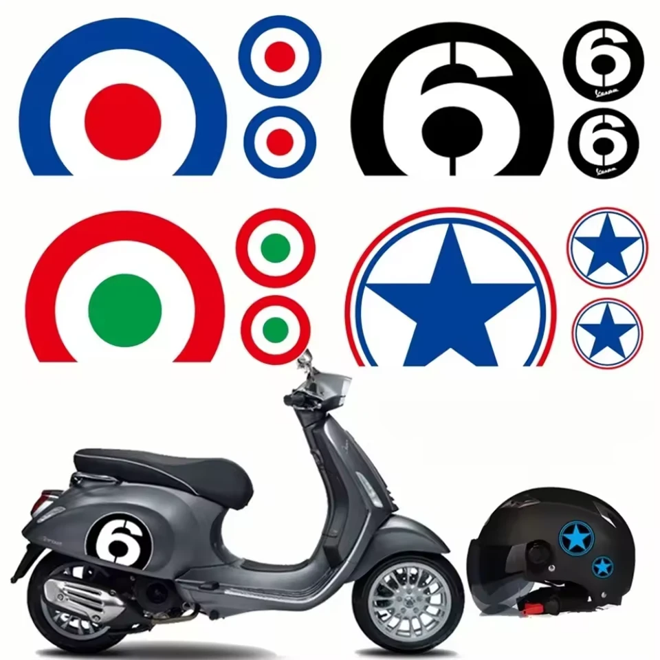 Autocollant pour moteur PIAGGIO Vespa