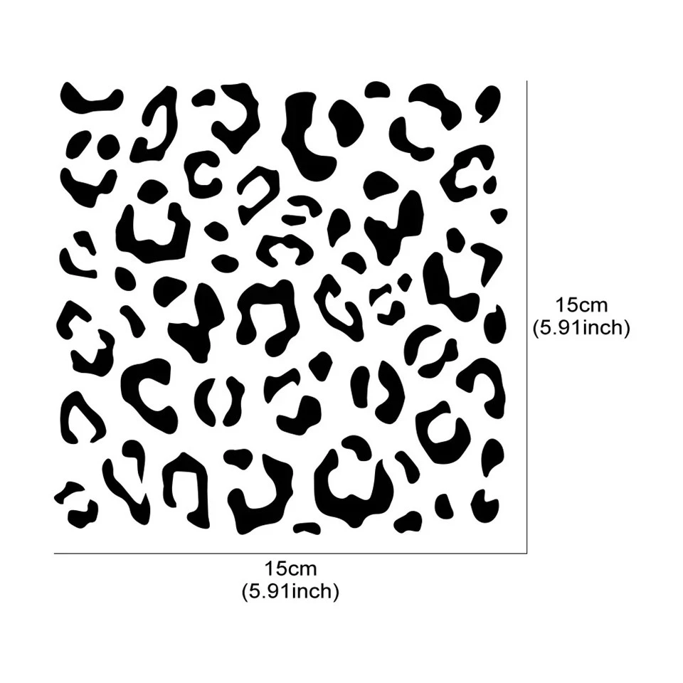 Leopard Print Vinyl Sticker For Rear View Mirror price