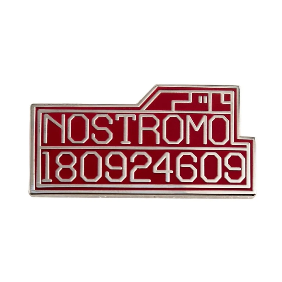 Pin de cargaison d'espace extraterrestre Nostromo 180924609 Emblem