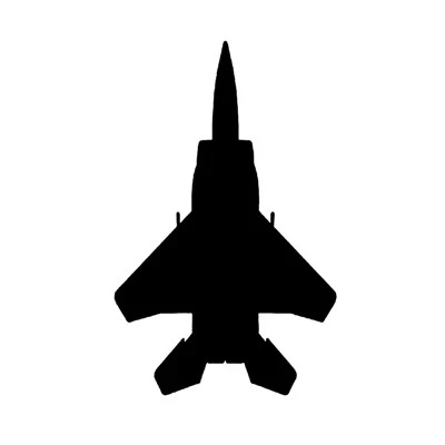 Autocollants avions de chasse pour voiture