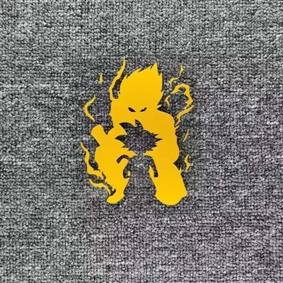 Autocollants de voiture fils Goku Kakarotto