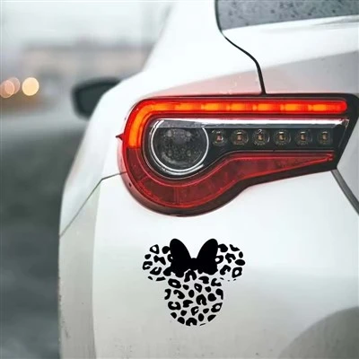 Disne Minnie Head Vinyl Sticker pour la voiture pour filles