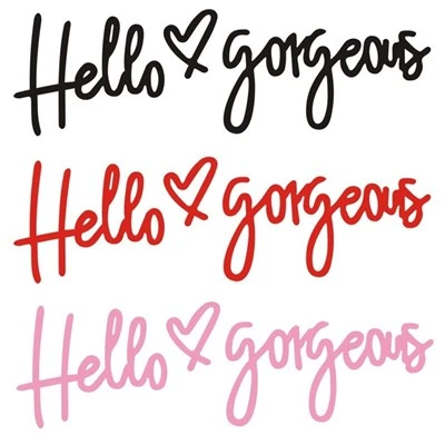 lettres adhésives