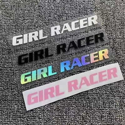 Girl Racer Refit Laser Car autocollants