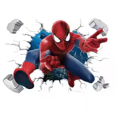 Heroes Stickers Wall pour la chambre des enfants