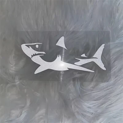 Autocollants de moto de requin cool